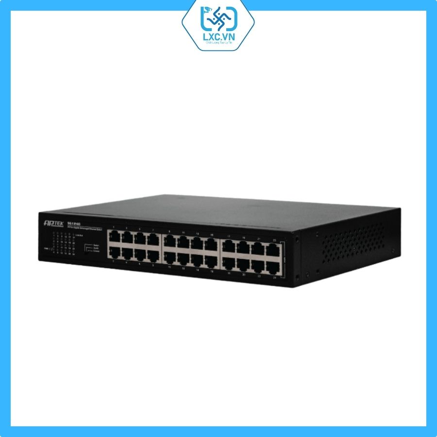 Thiết bị chuyển mạch SG1240, Hiệu APTEK (Switch 24 port) 